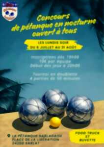 photo Concours de pétanque nocturne