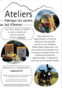 photo Atelier - Fabrique tes savons au lait d'ânesse.