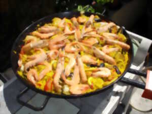 photo Soirée paella au camping des Roussilles