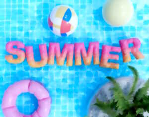 photo Pool party au camping des Roussilles