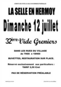 photo [ANNULE] 32ème vide-greniers de La Selle en Hermoy