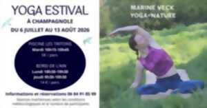 photo Cours de Vinyasa yoga en nature