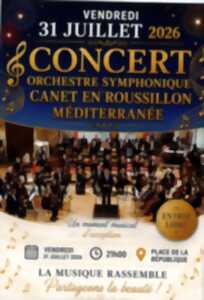 photo CONCERT ORCHESTRE SYMPHONIQUE CANET EN ROUSSILLON MÉDITERRANÉE