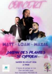 photo CONCERT PROJ'AIDE 66 - MATT - LOAN - MAXAL