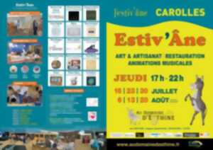 photo Estiv'ÂNE : marché nocturne, concert, restauration