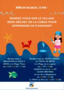 photo Arcachon : Même en vacances je tri !