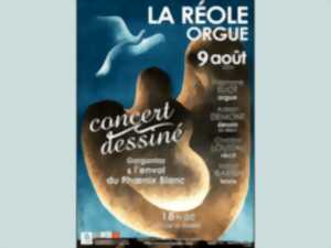 photo Concert dessiné Conte fantastique accompagné à l'orgue