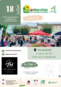photo marché des producteurs de Pays à Villegouge
