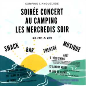 photo Soirée concert au Camping l'Ayguelade : Landry verdy