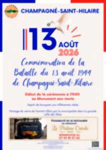 photo Commémoration de la bataille de Champagné-Saint-Hilaire