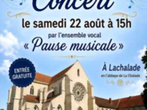 photo Concert à L'Abbaye de Lachalade
