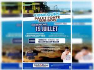 photo Concours de palet en fonte sur bois