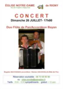 photo Concert : Duo Flûte de Pan et Accordéon