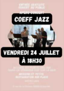 photo Apéro Concert face avec Coeff Jazz au Mercure Granville !