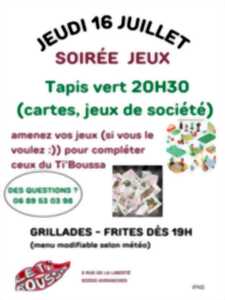 Soirée jeux