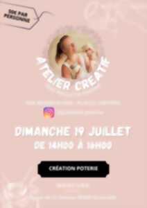 photo Atelier créatif poterie avec Morgane