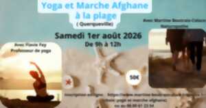photo Yoga et marche afghane à la plage