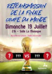 photo Retransmission de la finale de la Coupe du Monde
