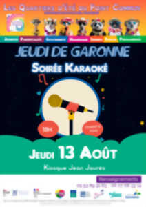 Jeudi de Garonne - Soirée Karaoké