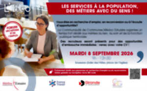 photo Forum des métiers et de l’emploi: Les services à la population, des métiers avec du sens !