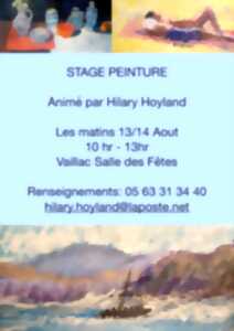 photo Atelier de peinture avec l'artiste professionnelle Hilary Hoyland