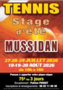 Stage d'été Tennis