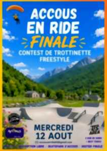 Accous en ride - finale contest de trottinette freestyle