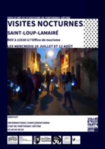 Visite nocturne à la lanterne de Saint-Loup-sur-Thouet