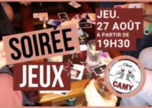 photo Soirée Jeux Chez Camy