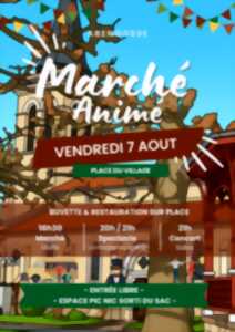 photo Marché animé