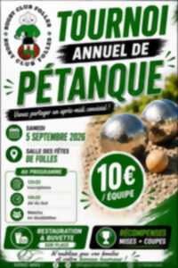 photo Tournoi annuel de Pétanque du Rugby club Folles