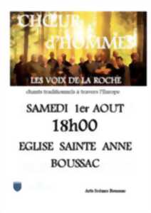 photo Concert les voix de la roche