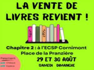 Vente de livres