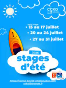 Stage d'été Canoë-kayak