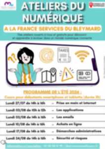 LES ATELIERS DU NUMÉRIQUE : DÉBUTANT SMARTPHONE ET TABLETTE