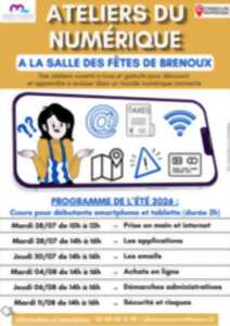 LES ATELIERS DU NUMÉRIQUE : DÉBUTANT SPARTPHONE ET TABLETTE