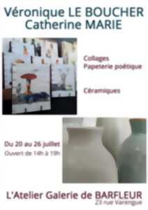 photo Exposition : Collage et papeteries poétiques