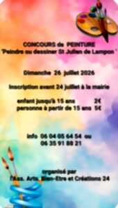 CONCOURS DE PEINTURE : PEINDRE OU DESSINER ST JULIEN DE LAMPON