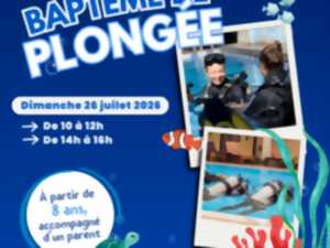 Baptême de plongée