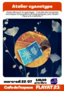 Atelier cyanotype