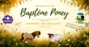 Baptême en poney