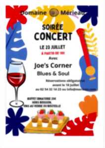 Soirée Concert au domaine mérieau