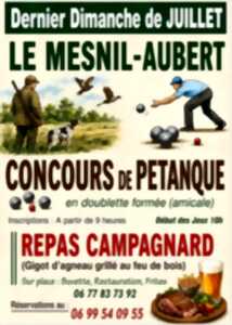 Concours de pétanque