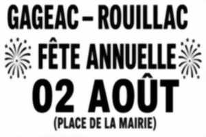 Fête annuelle de Gageac-et-Rouillac