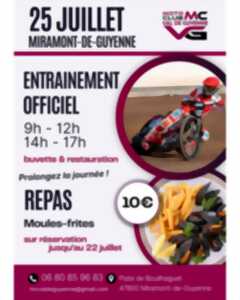 Entrainement officiel speedway