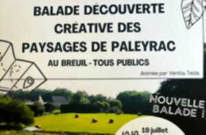 Balade découverte créative des paysages de Paleyrac