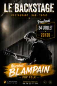 photo Concert Nicolas BLAMPAIN au Backstage