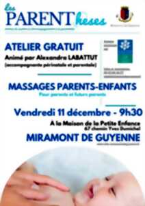 Atelier parenthèse : Massages parents-enfants