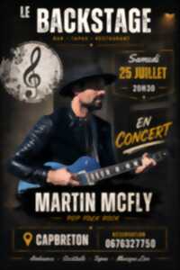 photo Concert Martin McFLY au Backstage