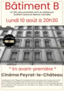 Projection avant-première Bâtiment B